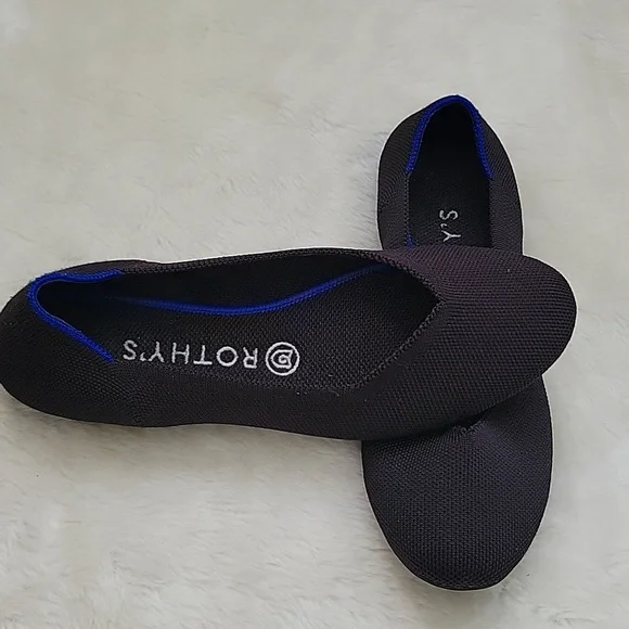 Rothy\'s classic  Navy blue Slip-Ons with Blue Trim Rothy main image 2